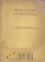 READER'S CHOICE A READING SKILLS TEXTBOOK FOR STUDENTS OF ENGLISH AS A SECOND LANGUAGE（1977 PDF版）