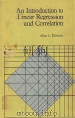 AN INTRODUCTION TO LINEAR REGRESSION AND CORRELATION（1976 PDF版）