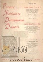 PEDIATRIC NUTRITION IN DEVELOPMENTAL DISORDERS（1978 PDF版）