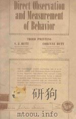 DIRECT OBSERVATION AND MEASUREMENT OF BEHAVIOR（1978 PDF版）