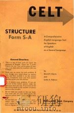 A COMPREHENSIVE ENGLISH LANGUAGE TEST FOR SPEAKERS OF ENGLISH AS A SECOND LANGUAGE（1970 PDF版）