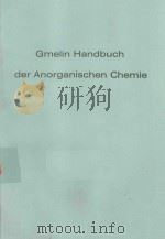 GEMLIN HANDBUCH DER ANORGANISCHEN CHEMIE SE SELEN ERGANZUNGSBAND A 2（1980 PDF版）