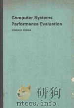 COMPUTER SYSTEMS PERFORMANCE EVALUTATION（1978 PDF版）