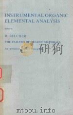 INSTRUMENTAL ORGANIC ELEMENTAL ANALYSIS（1977 PDF版）
