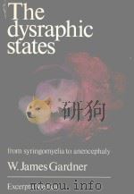 THE DYSRAPHIC STATES 1973 PDF电子版封面 9021920549