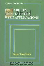 A FIRST COURSE IN PROBABILITY AND STATISTICS WITH APPLCIATIONS（1983 PDF版）