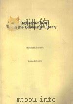 REFERENCE WORK IN THE UNIVERSITY LIBRARY（1986 PDF版）
