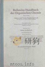 BEILSTEINS HANDBUCH DER ORGANISCHEN CHEMIE ZWEIUNDZWANZIGSTER BAND VIERTER TEIL（1979 PDF版）
