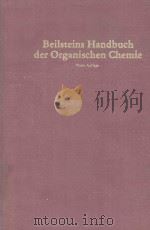 BEILSTEINS HANDBUCH DER ORGANISCHEN CHEMIE FORMELREGISTER FUR BAND 19（1978 PDF版）