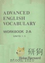 ADVANCED ENGLISH VOCABULARY WORKBOOK 2 A（1972 PDF版）