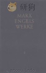 KARL MARX FRIEDRICH ENGELS BAND 2 1958 PDF电子版封面 KARL MARX