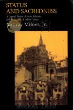 STATUS AND SACREDNESS 1994 PDF电子版封面 195083342 STA