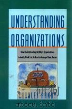 Understanding Organizations（1993 PDF版）