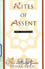 Rites of assent 1995 PDF电子版封面 1566393531