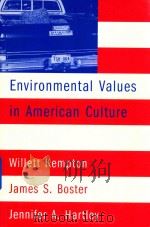 Environmental values in American culture 1995 PDF电子版封面 262111918