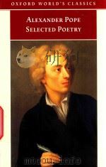 Selected Poetry 1994 PDF电子版封面 192834940