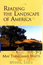 Reading the landscape of America（1957 PDF版）