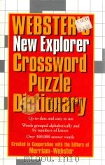 Webster's new explorer crossword puzzle dictionary（1999 PDF版）