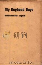 MY BOYHOOD DAYS 1945 PDF电子版封面
