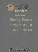 STANDARD INFRARED GRATING SPECTRA VOLUME 35-36（1975 PDF版）