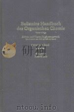 BEILSTEINS HANDBUCH DER ORGANISCHEN CHEMIE SIEBZEHNTER BAND（1974 PDF版）