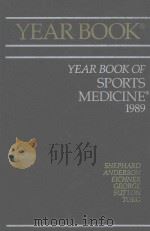 YEAR BOOK OF SPORTS MEDICINE 1989 1989 PDF电子版封面 0815177399 ROY J.SHEPHARD