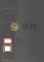 LEWIS'PRACTICE OF SURGERY VOLUME II（1958 PDF版）