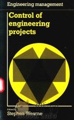 CONTROL OF ENGINEERING PROJECTS（1989 PDF版）