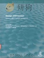 DESIGN INTERVENTION TOWARD A MORE HUMANE ARCHITECTURE（1991 PDF版）