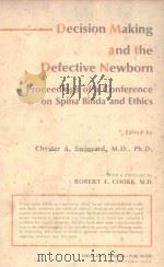 DECISION MAKING AND THE DEFECTIVE NEWBORN（1978 PDF版）