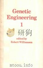 GENETIC ENGNIEERING 1（1981 PDF版）