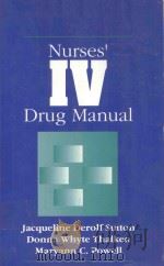 NURSES'IV DRUG MANUAL（1993 PDF版）