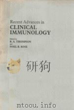 RECENT ADVANCES IN CLINICAL IMMUNOLOGY NUMBER THREE（1983 PDF版）