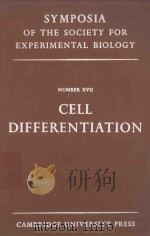 SYMPOSIA OF THE SOCIETY FOR EXPERIMENTAL BIOLOGY NUMBER XVII（1963 PDF版）