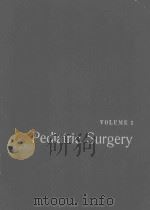 PEDIATRIC SURGERY VOLUME 1（1962 PDF版）