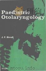PAEDIATRIC OTOLARYNGOLOGY（1978 PDF版）