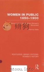 WOMEN IN PUBLIC 1850-1900 DOCUMENTS OF THE VICTORIAN WOMEN'S MOVEMENT（1979 PDF版）
