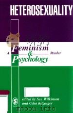 HETEROSEXUALITY A FEMINISM & PSYCHOLOGY READER（1993 PDF版）