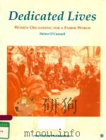 DEDICATED LIVES WOMEN ORGANISING FOR A FAIRER WORLD（1993 PDF版）