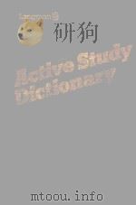 LONGMAN ACTIVE STUDY DICTIONARY OF ENGLISH（ PDF版）
