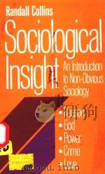 SOCIOLOGICAL INSIGHT AN INTRODUCTION TO NONOBVIOUS SOCIOLOGY（1982 PDF版）