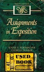 NINTH EDITION ASSIGNMENTS IN EXPOSITION 1988 PDF电子版封面 0060455780
