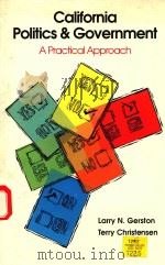 CALIFORNIA POLITICS AND GOVERNMENT A PRACTICAL APPROACH（1991 PDF版）