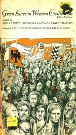 GREAT ISSUES IN WESTERN CIVILIZATION VOLUME I（1972 PDF版）