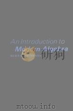 AN INTRODUCTION TO MODERN ALGEBRA（1975 PDF版）