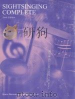 SIGHTSINGING COMPLETE SIXTH EDITION（1999 PDF版）