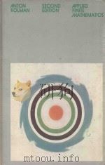 APPLIED FINITE MATHEMATICS SECOND EDITION HOWARD ANTON BERNARD KOLMAN（1978 PDF版）