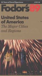 FODOR'S 89 UNITED STATES OF AMERICA（1988 PDF版）