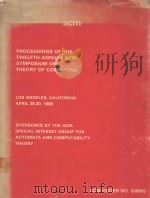 PROCEEDINGS OF THE TWELFTH ANNUAL ACM SYMPOSIUM ON THEORY OF COMPUTING（1980 PDF版）