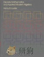 DISCRETE MATHEMATICS AND APPLIED MODERN ALGEBRA（1984 PDF版）